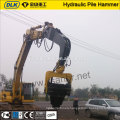 sheet stone wood hydraulic vibratory pile hammer driver for excavator